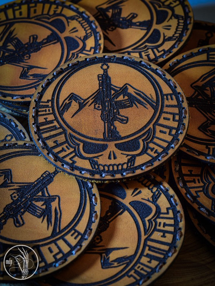 Tactical Hippie Leather Patch